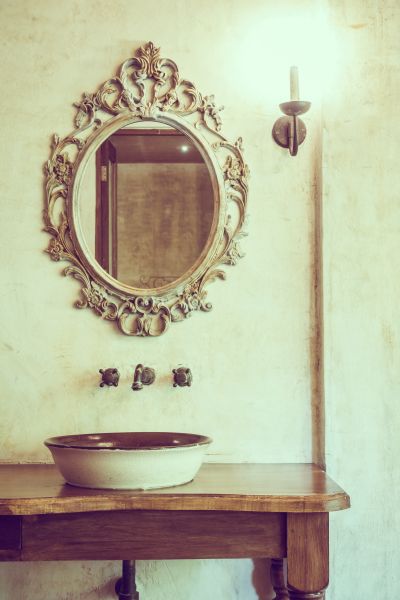 miroir vintage pour salle de bain
